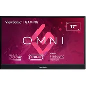Monitory - ViewSonic OMNI VX1755 czarno-srebrny - miniaturka - grafika 1