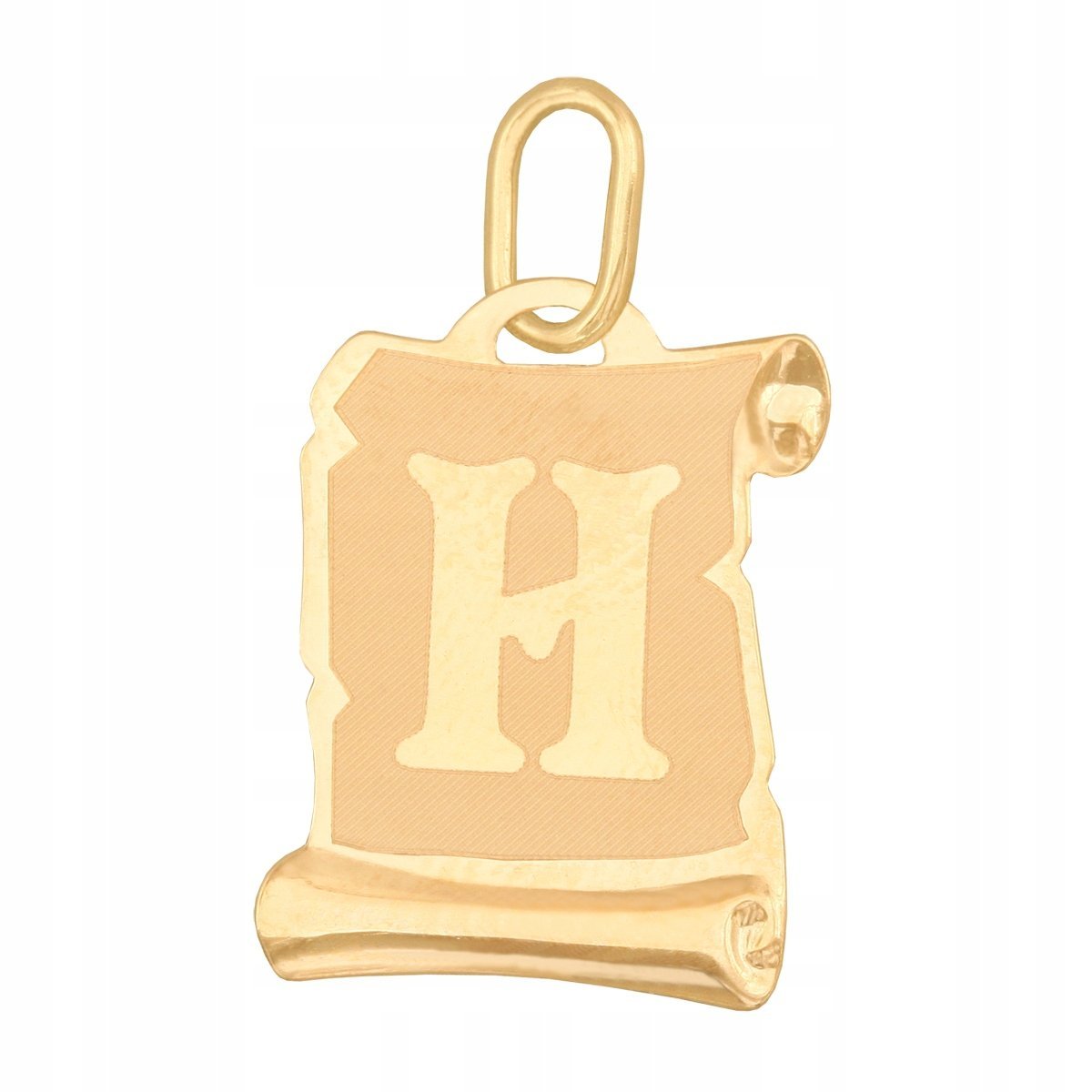 Złota Zawieszka Literka Papirus 585 0.50 g
