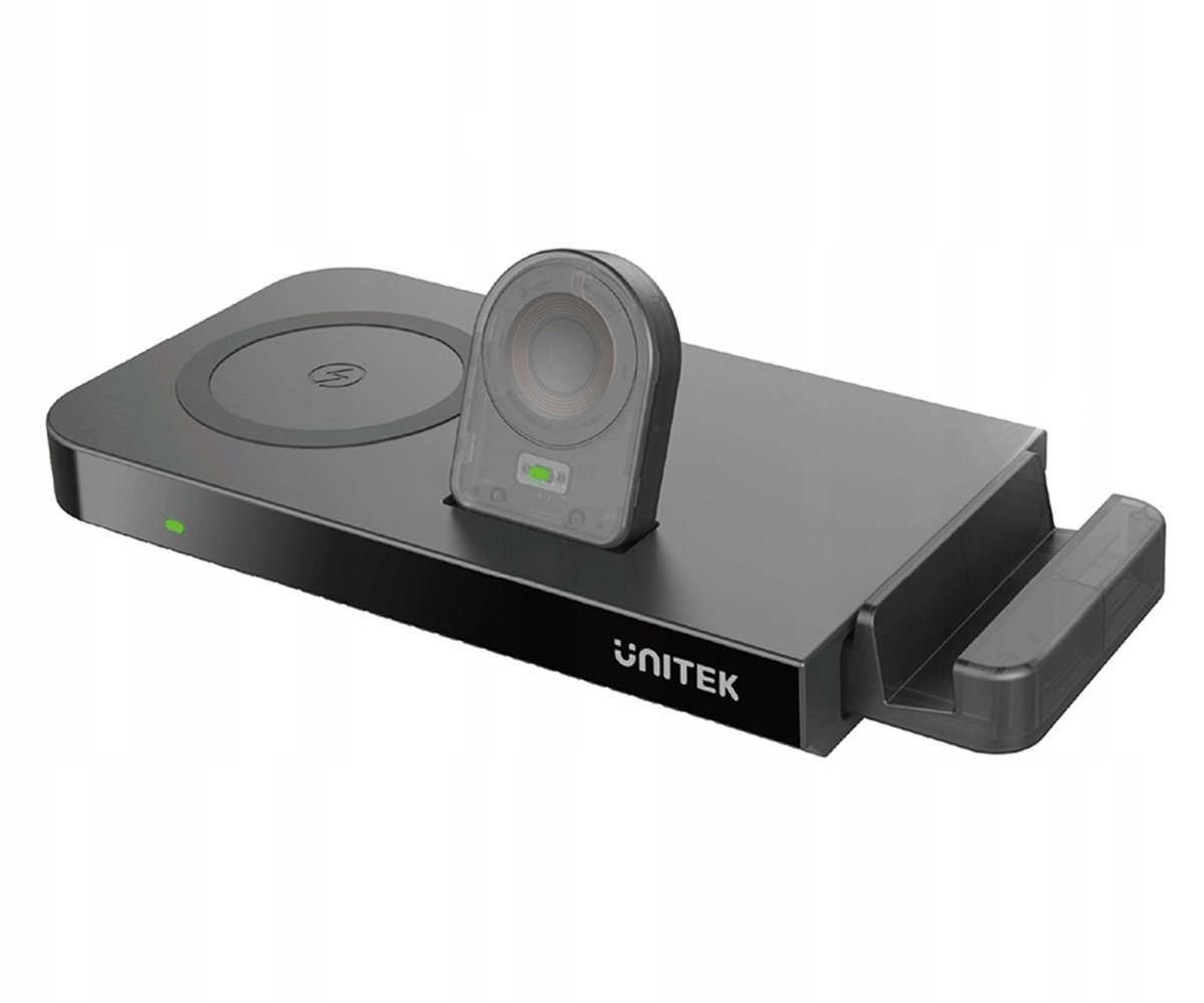 Ładowarka indukcyjna bezprzewodowa Unitek MagMighty COMBO 6 48W QI PD