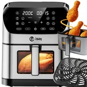Frytkownice - FRYTKOWNICA BEZTŁUSZCZOWA ISAJ AR1 AIRFRYER 8L XL 1800W - miniaturka - grafika 1