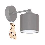 Lampy ścienne - Milagro Kinkiet dziecięcy BEAR 1xE27/60W/230V - miniaturka - grafika 1