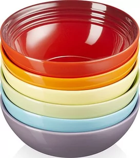 Miski Le Creuset Rainbow 16 cm kolorowe 6 szt. - Miski i półmiski - miniaturka - grafika 1