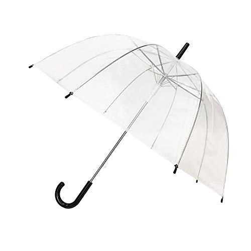 Susino I Love Rain Dome parasol z kijkiem, 90 cm, przezroczysty