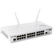Akcesoria do monitoringu - MIKROTIK CRS125-24G-1S-2HND-IN CLOUD ROUTER SWITCH 600MHZ, 128MB, 24XGE, 1XSFP, 1XMICROUSB, 1XSERIAL -RJ45, L5 - miniaturka - grafika 1