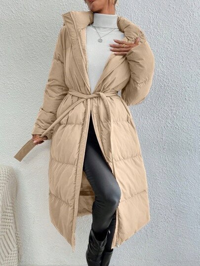 SHEIN KURTKA DAMSKA PIKOWANA PUCHOWA BEŻ 40/42 ŁOI