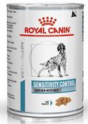 Mokra karma dla psów - Royal Canin Veterinary Diet Canine Sensitivity Control kurczak i ryż puszka 420g - miniaturka - grafika 1