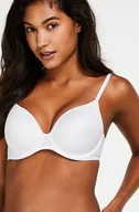 Biustonosze - Hunkemöller Biustonosz usztywniany z fiszbinami Super Soft Biały - miniaturka - grafika 1