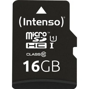 Intenso microSDHC Class 10 16GB  (3433470) - Karty pamięci - miniaturka - grafika 1