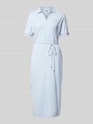 Sukienki - Sukienka polo z wiązanym paskiem model ‘LYLL POLO’ - miniaturka - grafika 1