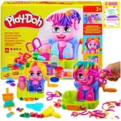 Zabawki interaktywne dla dzieci - PLAY DOH CIASTOLINA ZESTAW PREZENT DLA DZIECKA - FRYZJER SALON FRYZJERSKI + EBOOK - miniaturka - grafika 1