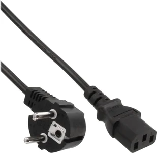 35er Bulk-Pack InLine® Kabel sieciowy, styk ochronny zgodny z testem IEC. C13, 1,8 m - Kable miedziane - miniaturka - grafika 1