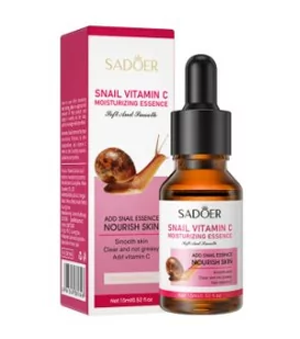 Sadoer, Serum nawilżająco-rozjaśniające, Snail, 15g - Serum do twarzy - miniaturka - grafika 1