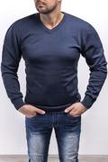 Swetry męskie - bluza /sweter męski 2200 - granatowy - Risardi - miniaturka - grafika 1
