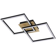 Lampy sufitowe - Rabalux Ashton 6589 plafon lampa sufitowa 1x24W LED 3000K biały/czarny - miniaturka - grafika 1