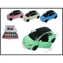 Fiat 500E 1 28 z napędem i z otwieranymi drzwiami pastelowe kolory Hipo - Samochody i pojazdy dla dzieci - miniaturka - grafika 1