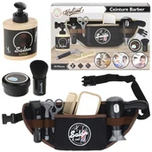 Zabawy w naśladowanie dorosłych - Nobo Kids, Barber Pas Fryzjerski Suszarka Zestaw 10 Elementów - miniaturka - grafika 1