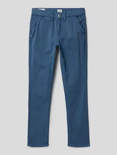 Spodnie i spodenki dla chłopców - Spodnie materiałowe z wpuszczanymi kieszeniami w stylu francuskim model ‘GREENWICH’ - grafika 1