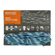 Szaliki i chustki dla dzieci - Regatta Komin dziecięcy Printed II Zielony - miniaturka - grafika 1