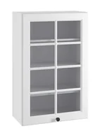 Meble kuchenne - Bristol Witryna Wisząca Wysoka Gv-60-H92 Szpros Biały Mat - miniaturka - grafika 1