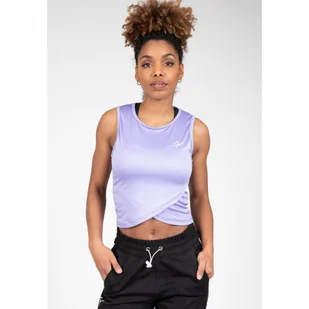 Crop top fitness damski Gorilla Wear Estelle Twisted - Koszulki sportowe damskie - miniaturka - grafika 1