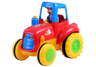 Traktor Przyczepa Zwierzątka Gra Świeci Odgłosy - Samochody i pojazdy dla dzieci - miniaturka - grafika 1