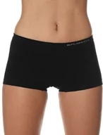 Bielizna sportowa damska - Brubeck Bokserki damskie BX10470A Comfort Cotton czarne r. S - miniaturka - grafika 1