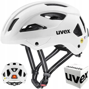 Kask rowerowy Uvex City Stride Mips 56-59 cm white matt - Kaski rowerowe - miniaturka - grafika 1