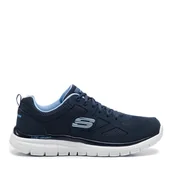 Sneakersy męskie - Sneakersy Skechers Agoura 52635/NVY Granatowy - miniaturka - grafika 1