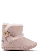 Buciki dla niemowląt - Hofbrucker Buty niemowlęce "Booty" w kolorze jasnoróżowym - miniaturka - grafika 1