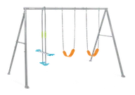 Place zabaw - Huśtawka ogrodowa Trzy elementy szara  Intex 44123 - miniaturka - grafika 1