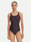 Stroje kąpielowe - adidas Strój kąpielowy 3-Stripes JZ5509 Fioletowy Slim Fit - miniaturka - grafika 1