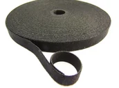 Inne mocowania - Praxa WOJTAP Dwustronna rzepowa BTB szr. 16 mm, 5 metrów czarna BTB16BK-5 - miniaturka - grafika 1