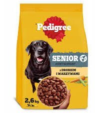 Pedigree Pedigree Adult Senior z Drobiem i Warzywami 2,6kg