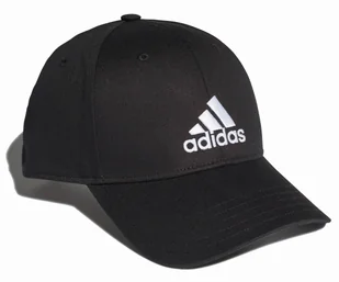 Czapka ADIDAS Baseball Cap OSFM czarna z daszkiem - Czapki damskie - miniaturka - grafika 1