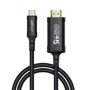 ACEFAST Kabel przewód audio-video USB-C - HDMI 4K 60Hz HDR 1.8m - czarny - Kable - miniaturka - grafika 1