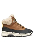 Buty dla chłopców - Geox Trzewiki J Flexyper Plus J56LCB 0ME50 C0324 S Brązowy - miniaturka - grafika 1