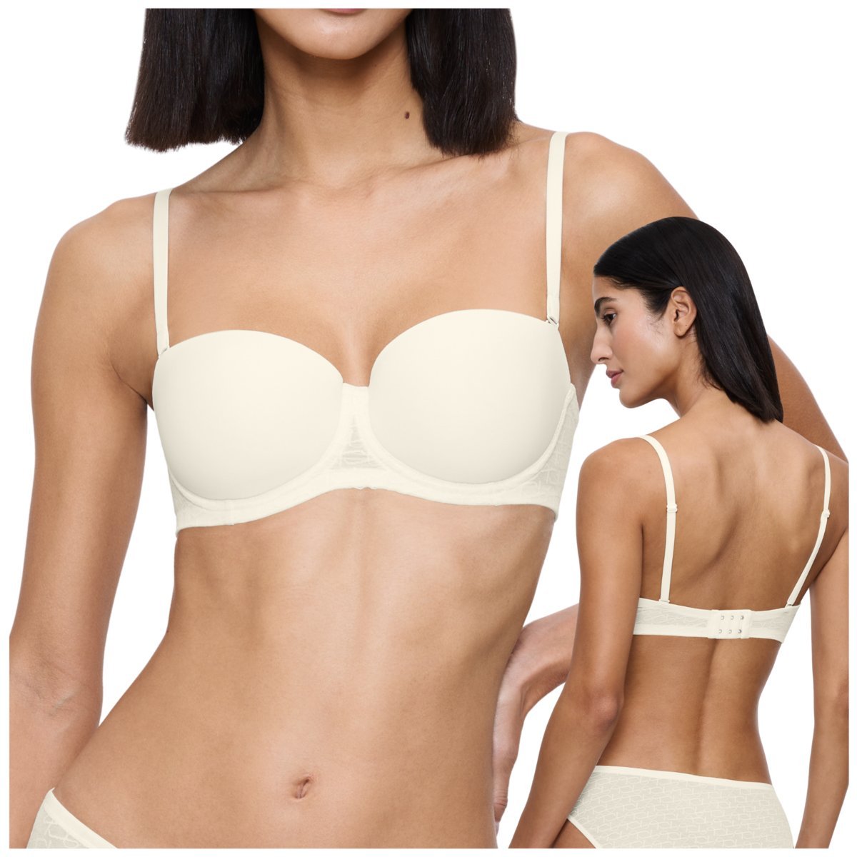 Biustonosz Triumph Signature Sheer WDP ecru 80C