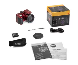 KODAK Pixpro AZ425 Czerwony - Aparaty Cyfrowe - miniaturka - grafika 2