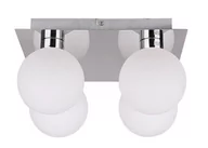 Lampy ścienne - Candellux Lampa sufitowa biały klosz kula 4xG9 Oden 98-03256 98-03256 - miniaturka - grafika 1