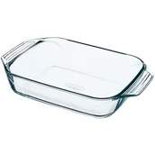 Obcojęzyczne książki kulinarne - Pyrex Optimum 8010660 prostokątne naczynie żaroodporne, wykonane z wytrzymałego i elastycznego szkła, przezroczysty 408B000/6116 - miniaturka - grafika 1