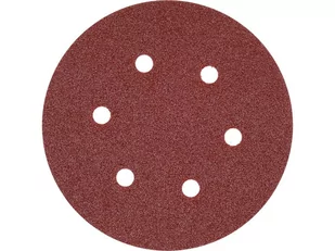 KRĄŻEK ŚCIERNY NA RZEP 6 OTWORÓW, P240 150MM 50SZT. - Materiały ścierne - miniaturka - grafika 2