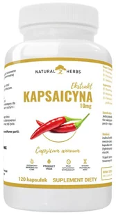 AltoPharma, Kapsaicyna 10 mg, 120 kaps. - Witaminy i minerały - miniaturka - grafika 1