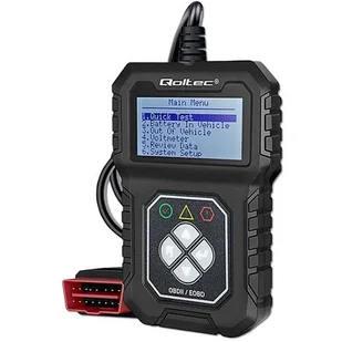 Tester diagnostyczny QOLTEC 50684 - Diagnostyka samochodowa Tester diagnostyczny QOLTEC 50684 - Diagnostyka samochodowa - miniaturka - grafika 1