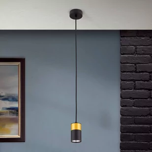 Lampa wisząca Martini czarna/złota - Lampy sufitowe - miniaturka - grafika 2