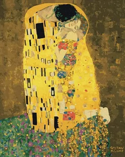 Artnapi 40x50cm Malowanie Po Numerach - Pocałunek (Gustav Klimt) - Bez Ramy - Malowanie po numerach - miniaturka - grafika 1