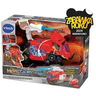 Zabawki interaktywne dla dzieci - Zabawka interaktywna VTECH Motozaury Triceratops Nexor Straż Pożarna 61954 - miniaturka - grafika 1