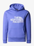 Bluzy sportowe męskie - Bluza chłopięca The North Face Drew Peak P/O Hoodie - dopamine blue - miniaturka - grafika 1