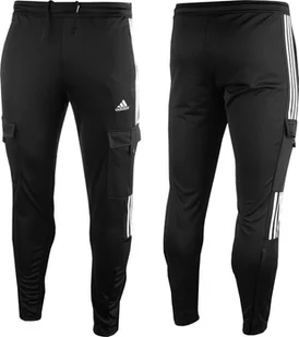 Adidas Spodnie męskie adidas Tiro Cargo czarne IA3067 2XL - Spodnie sportowe męskie - miniaturka - grafika 1