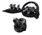 Kontrolery gier na PC - Logitech G920 + Shifter Xbox Series X|S / Xbox One - darmowy odbiór w 22 miastach i bezpłatny zwrot Paczkomatem aż do 15 dni - miniaturka - grafika 1