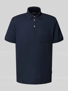 Koszulka polo o kroju regular fit z mieszanki bawełny - Koszulki męskie - miniaturka - grafika 1